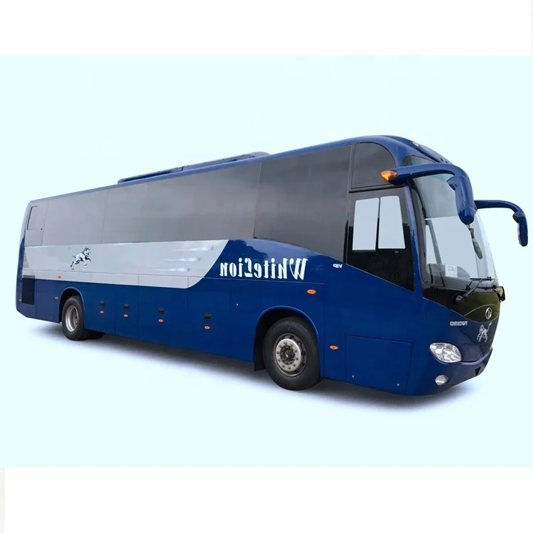 12m Long trip used bus brand new Luxury 50 seats passenger coach bus
