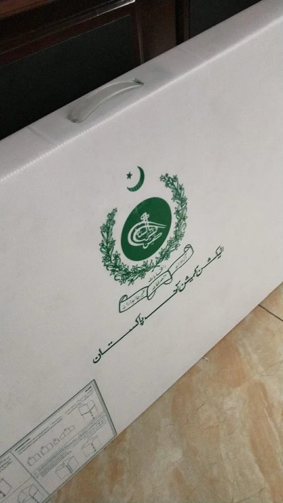 Portable recyclable pp corrugated corflute sheet election platform plastic voting booth