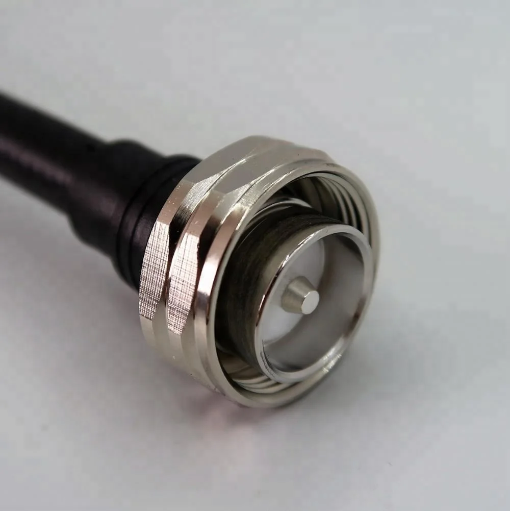 N Male to DIN Male Jumper Cable custom length for 1/2 rfJumper Cable