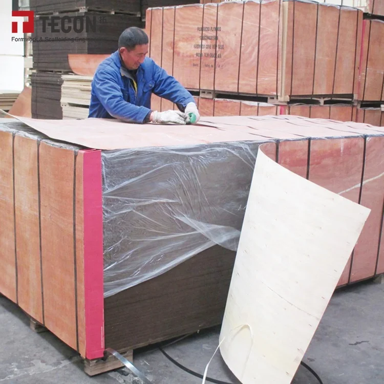 15mm Concrete Formwork Building Film Faced Plywood For Construction
