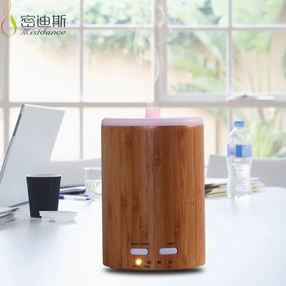 Professional scent diffuser machine home fragrance vaporizer bamboo diffuser essential oil