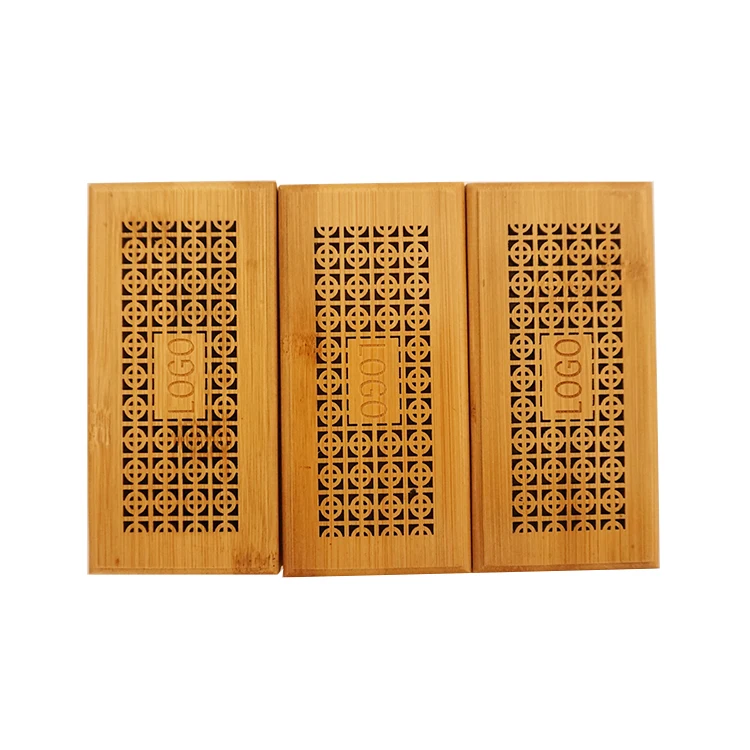 Mini Wood oud incense burner with drawer