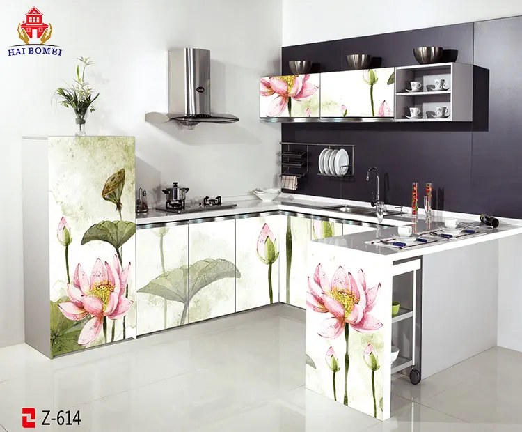 Кухонные шкафы Китай дешевые l-образные модульные кухонные