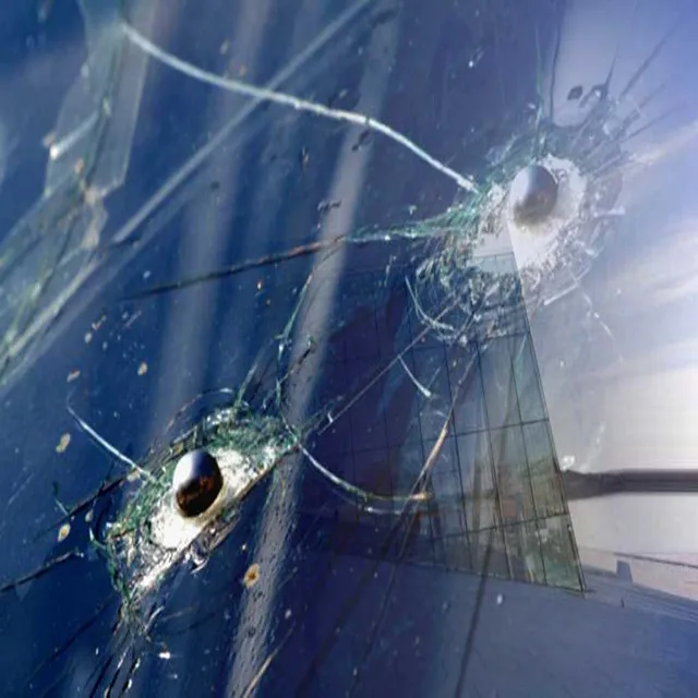 19mm laminated armored glass bulletproof glass for bank counter sale used