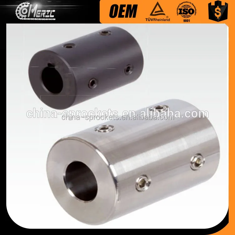 precision coupling shaft stainless steel / steel mate rigid shaft couplings