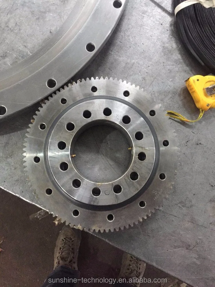 Metal gears small slewing ring bearings  price with gear
