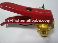 ABC сухой огнетушитель порошка клапана