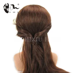 Wholesale Price Hairdressing Training High Quality 100% Human Hair Mannequin Head For Hairdresser training