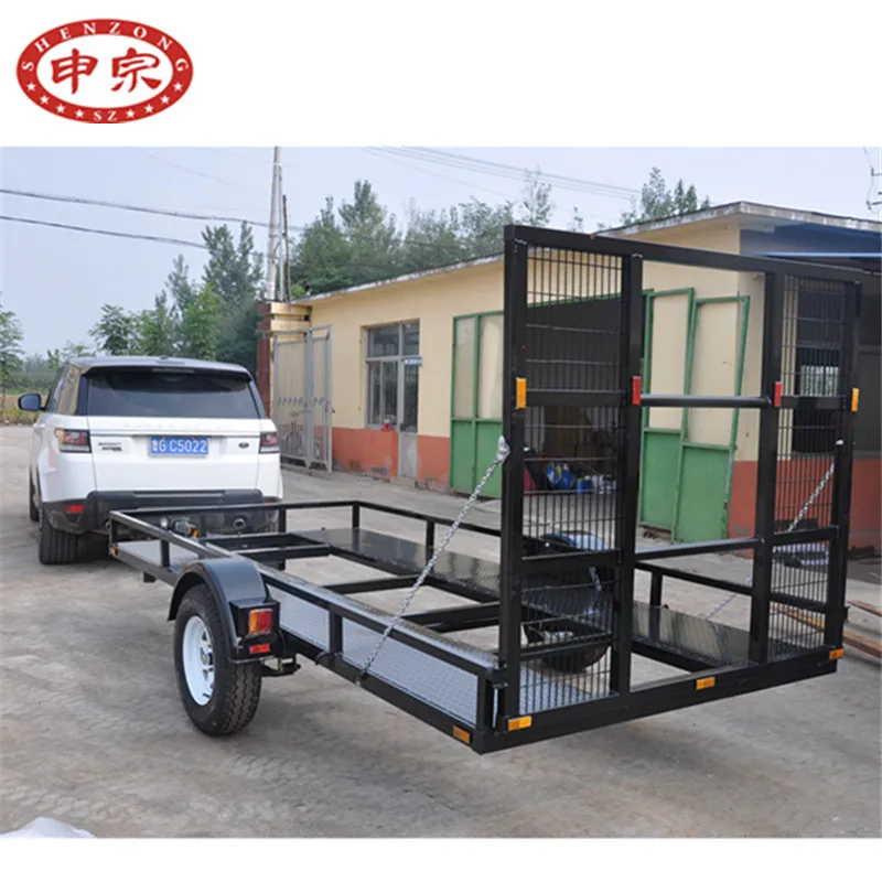 small atv car transporter utility dump trailer