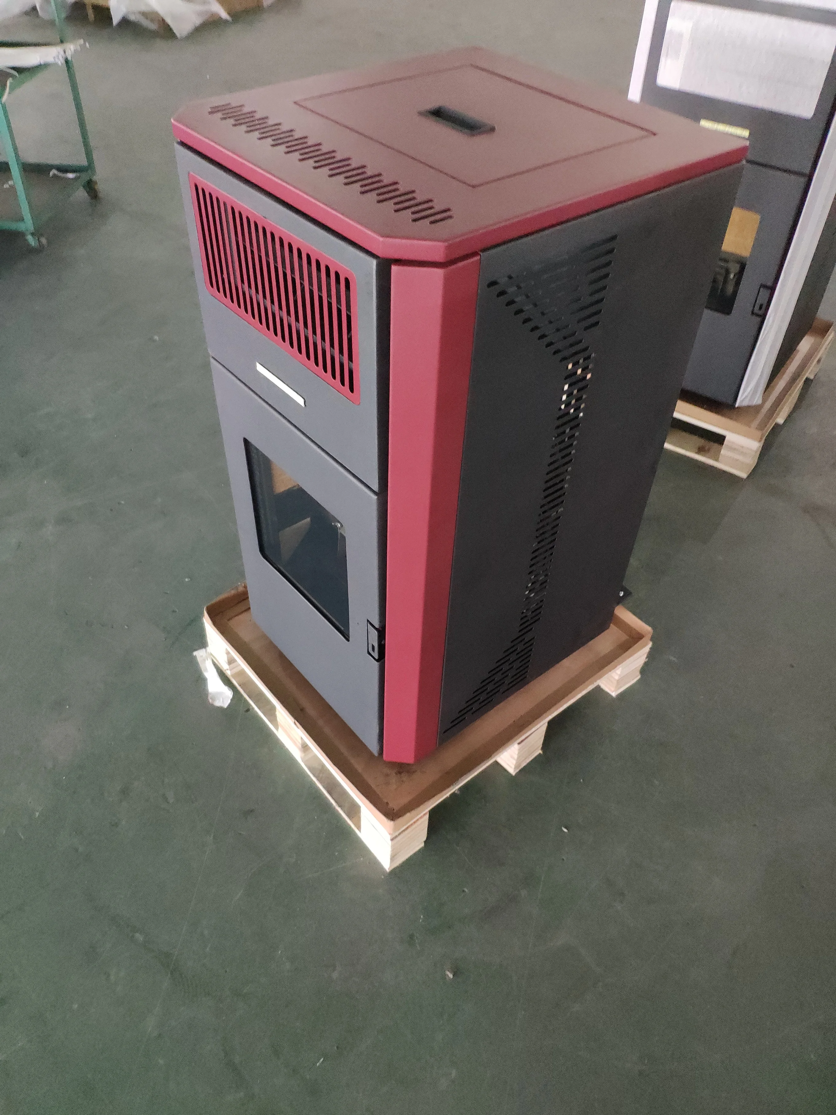 Eco model 8kw indoor wood pellet stove