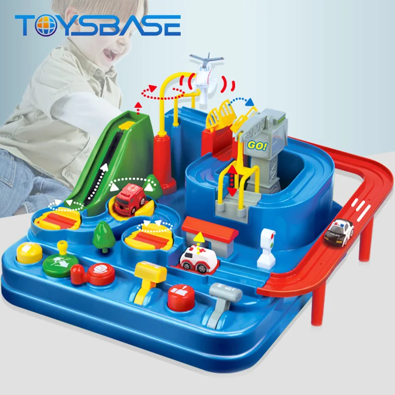 New Products Kids Play Slot Car Set Plastic Fast Track Toys