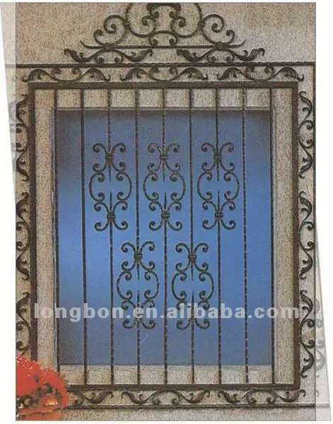 Кованые железные оконные решетки