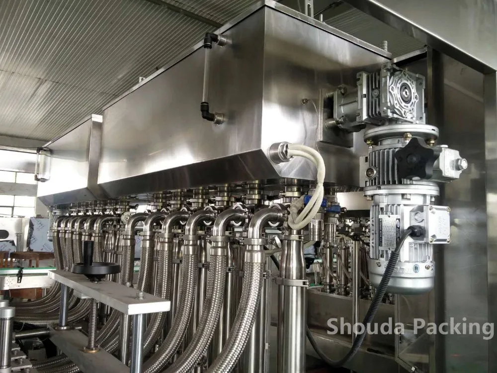 Automatic  tomato paste can filling machine with CE certificate