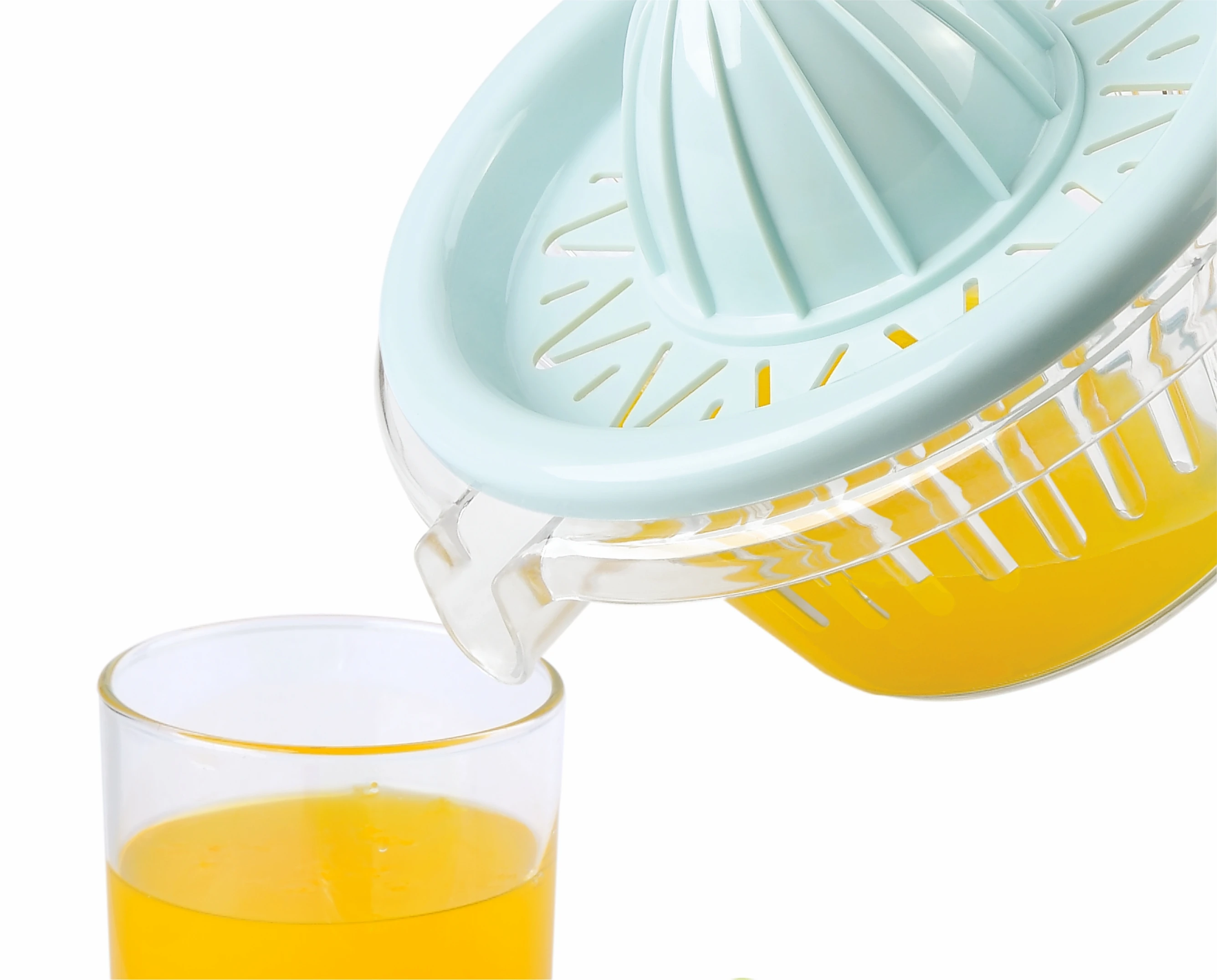 Hand Press Screw Plastic Orange Squeezer Manual orange Lemon Juicer
