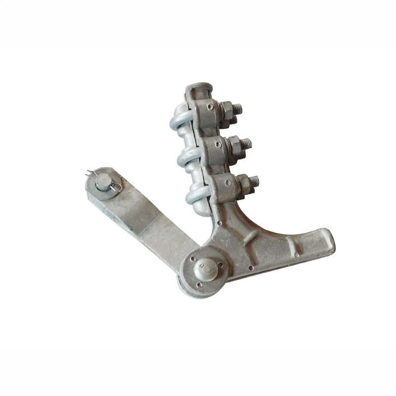 Cable Insulation Strain Clamp Bolt Type Overhead Line Fitting Connect Fitting Clamp Aluminium Alloy Cable Insulation Clamp