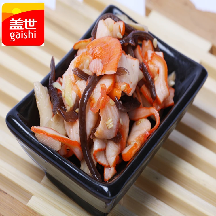 Natural Frozen Chuka Ika Sansai Japanese Sushi Seasoned Calamari Salad