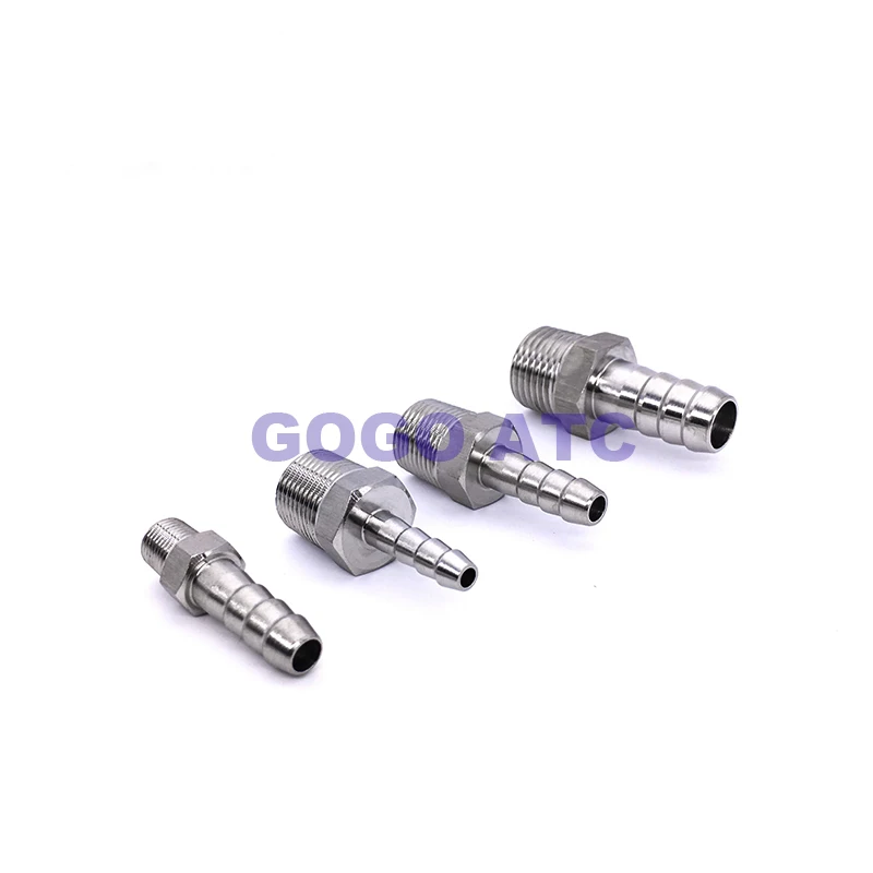 High quality Quick coupler Pagoda joints ZG3/8',O.D 8 mm stainless steel joints forged steel pipe fittings terminator connector