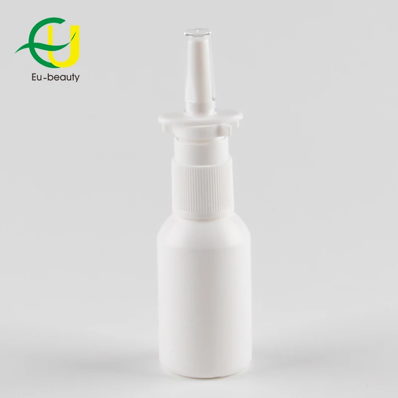 Medical garde spray pump 20/410 nasal sprayer with PE bottle