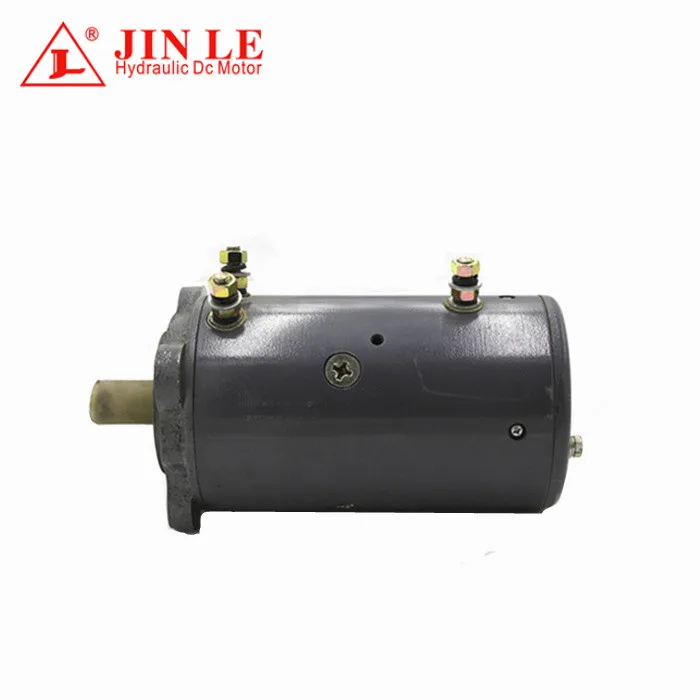 12V Brush 1.4KW Electric DC Winch Motor With Double Ball Bearing
