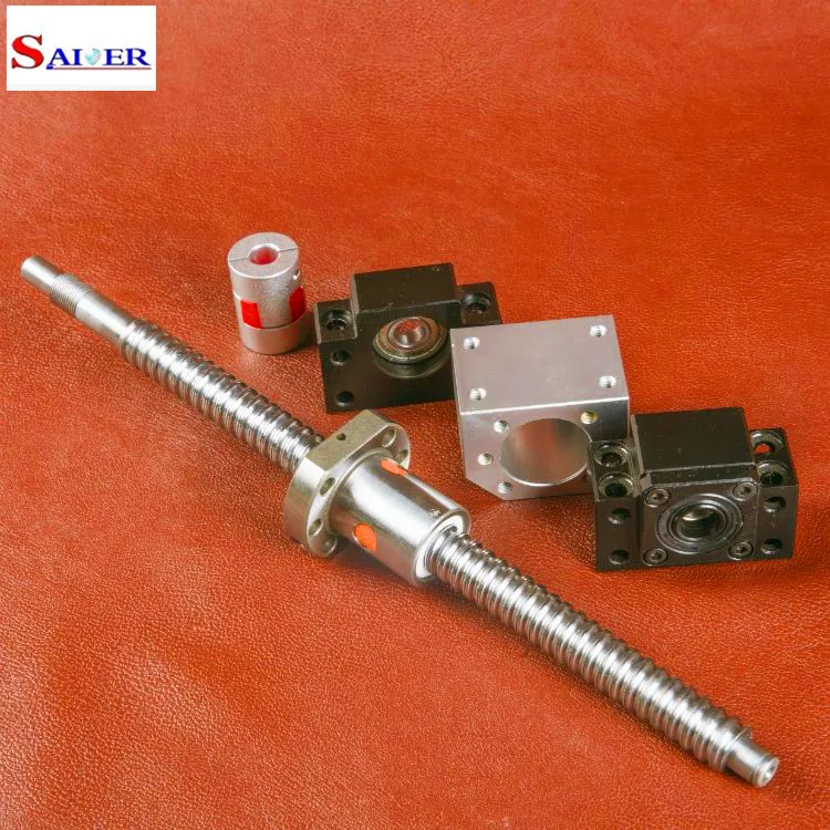
Ball bearing lead screw SFU1204 1605 1610 2005 2010 2505 2510 Whole Set lead screw 