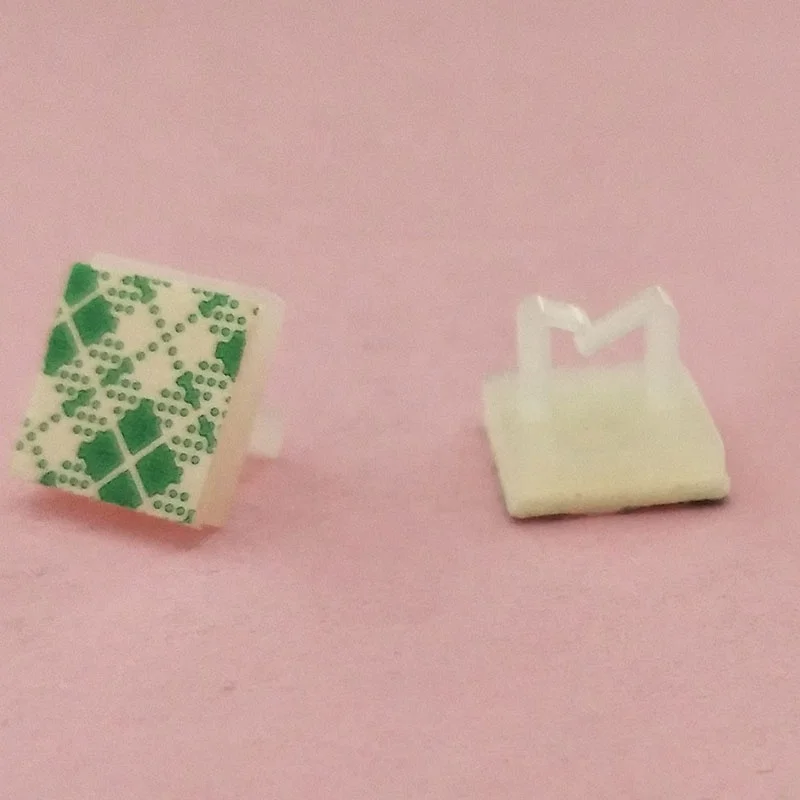 Plastic nylon flat cable wire clips cable clamps for cable fixing