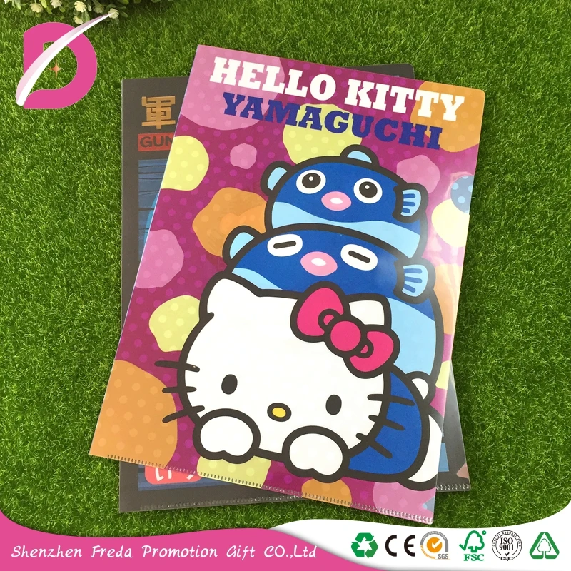 
A3/A4/A5 Size Clear PP Plastic Document Hanging File Folder cheap price 