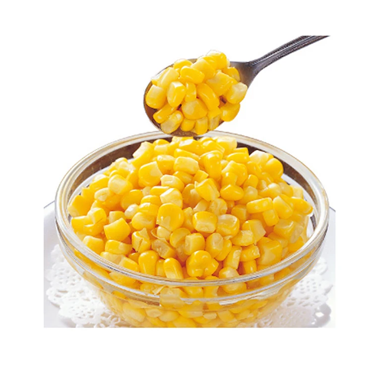chinese canned sweet corn kernel with balanced nutrition