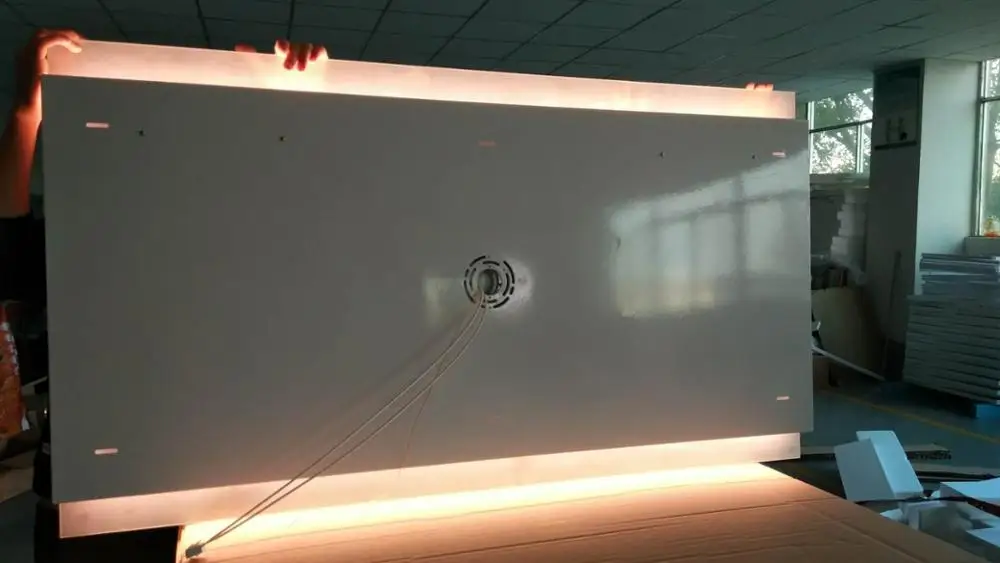 UL List Top Quality Frameless Luxury Hotel Bathroom Backlit Vanity Mirror