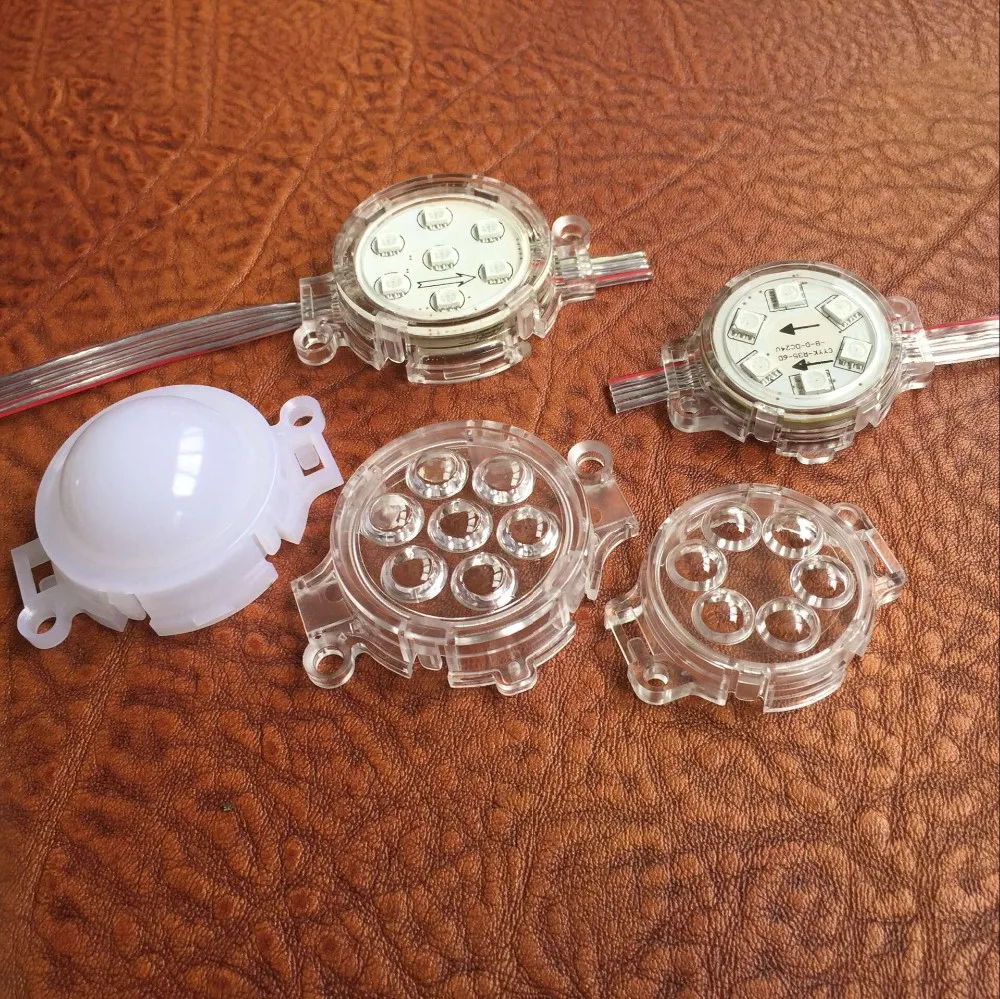 Programmable 30mm rgb pixel led ucs 1903 t1000 led pixel controller for point pixel light module