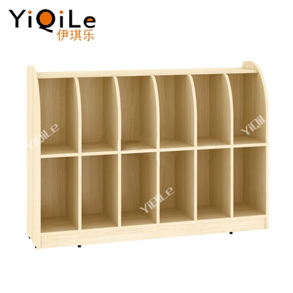 Three layer children toys rack preschool shelves kids room cabinets