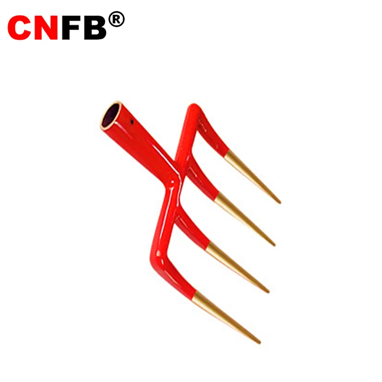 
Fork three Prong with handle non sparking Aluminum bronze and beryllium bronze 185mm 