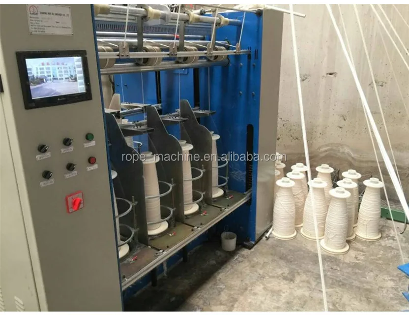  high speed good quality pp polyester nylon yarn cotton thread twisting