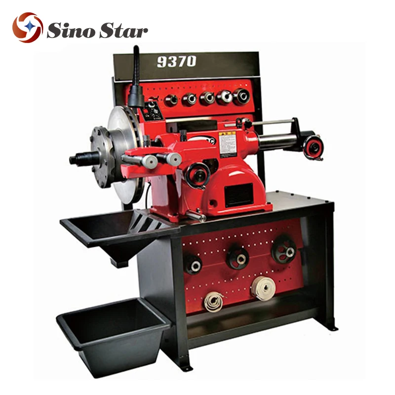 SINO STAR disc brake lathe drum brake lathe machine with Fast and slow setting allow cutting rotor (SS-BL9370)