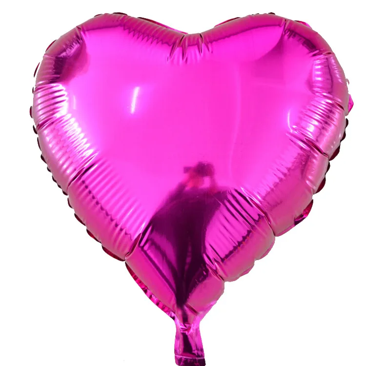 18inch Mylar heart balloon mylar balloons  decor heart pink