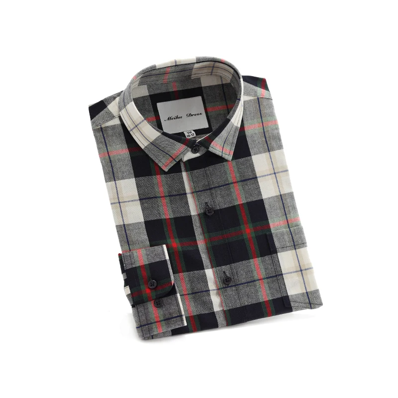 2021 новый дизайн классические детские рубашки в клетку высокого качества фланелевые оптовая фабрика OEM рубашка