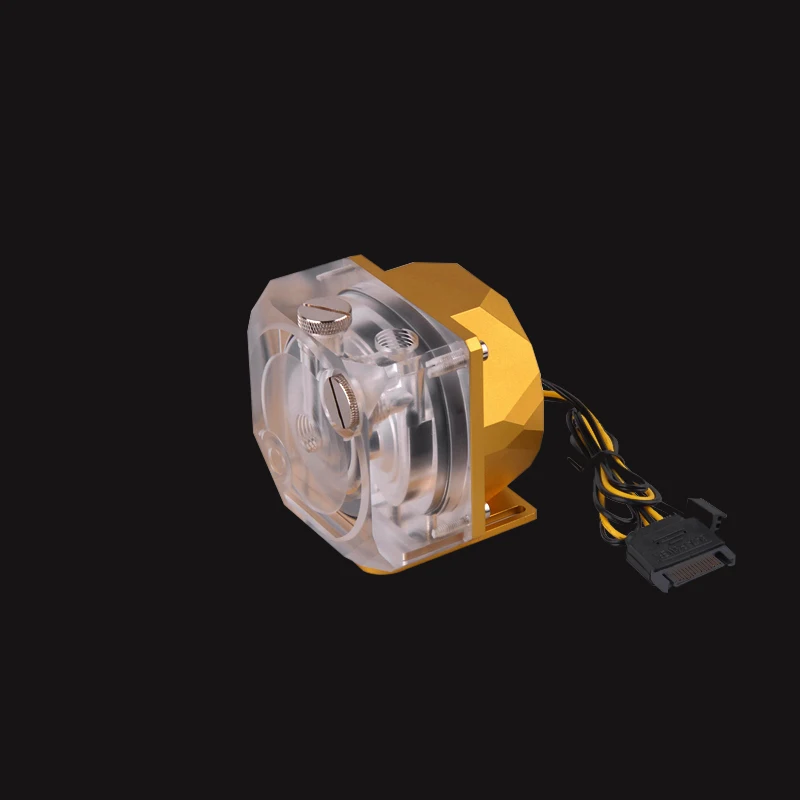 Syscooling тихий насос D5 + охлаждающий корпус + акриловый зазор с высоким потоком водяного охлаждения