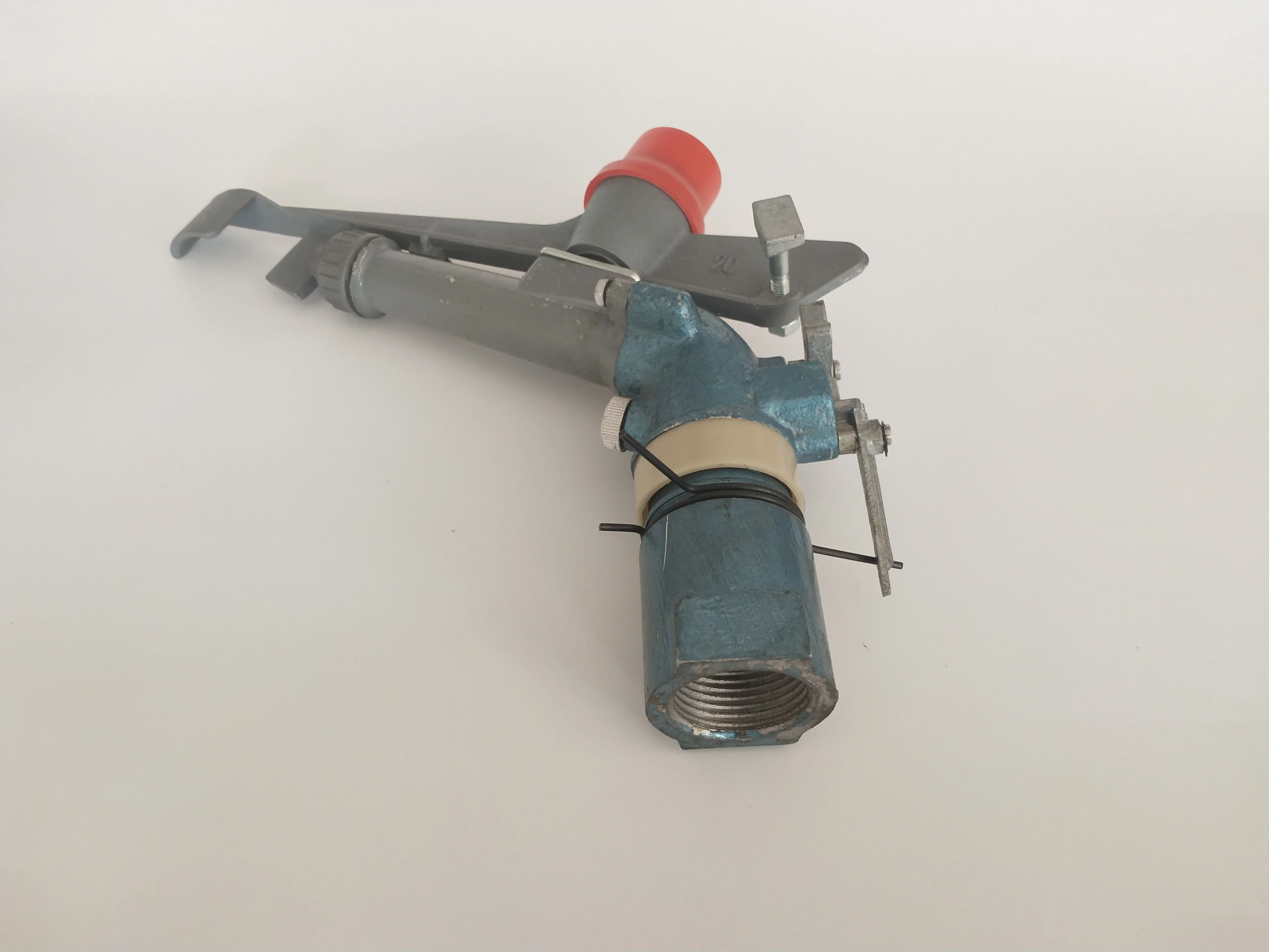 High Pressure Agricultural Irrigation System 1 Inch Long Range Rotate 360 Degrees Big Water Rain Gun Sprinkler