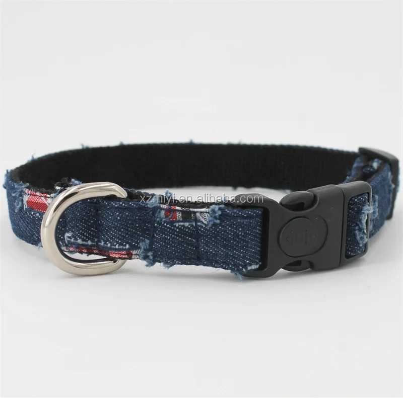 
DIY customized Denim dog collar with bowtie& leash,Soft Padded puppy&cat pet accessories 