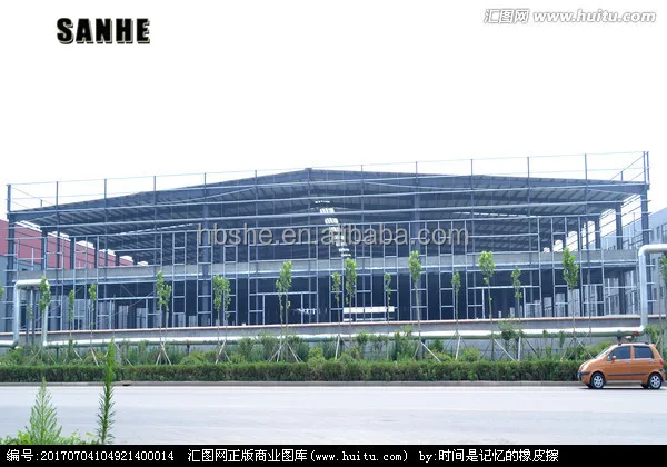 prefabricated steel structure two story warehouse shed building plans