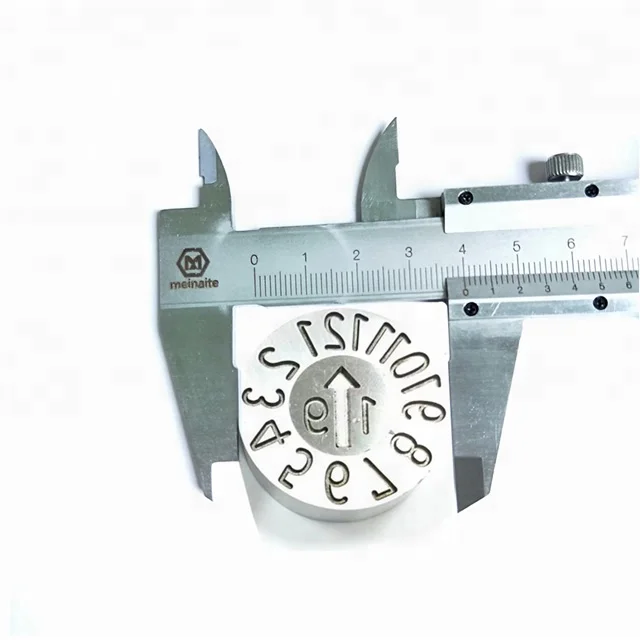 Widely Used split-type date stamp round die chapter indicator