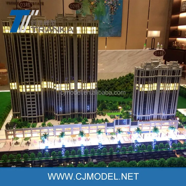 1 / 150 architectural maquette , apartment diorama