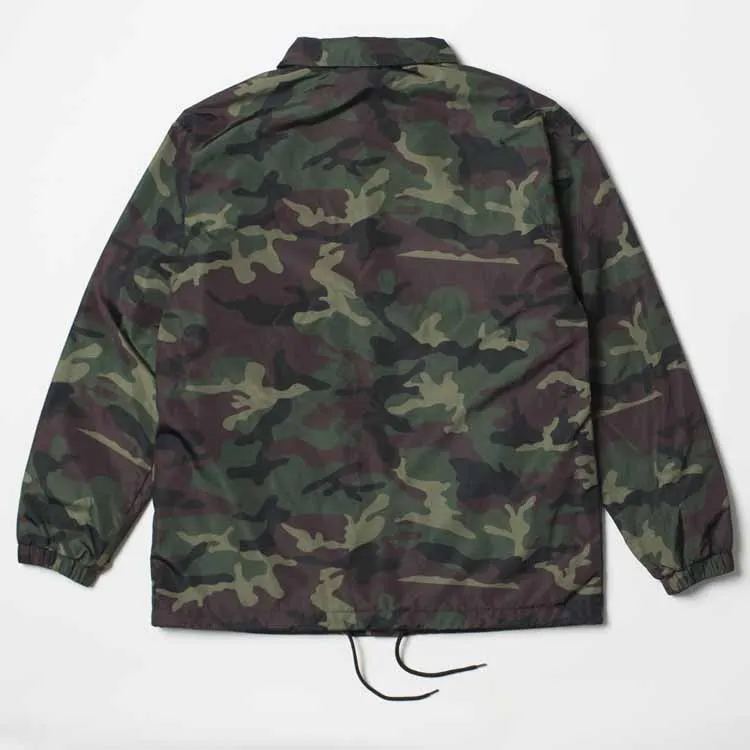 High Quality Nylon Breathable Blank Men Coaches Jacket