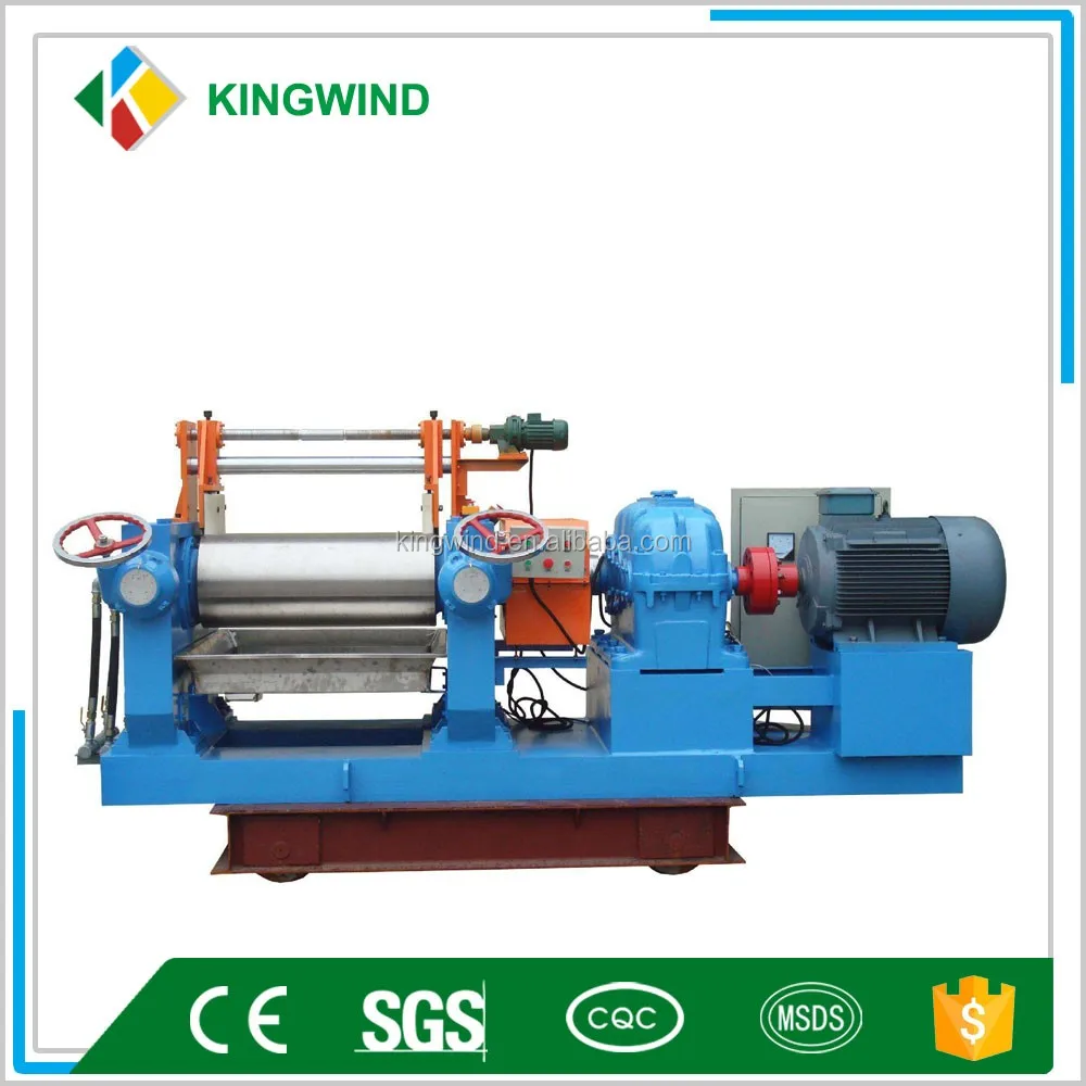 Plant price 2 roll rubber mixing mill mixer machine