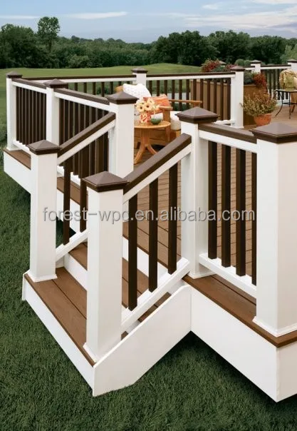 FRSTECH plastic wpc cheap balustrade balustrades for sale balustrade indoor