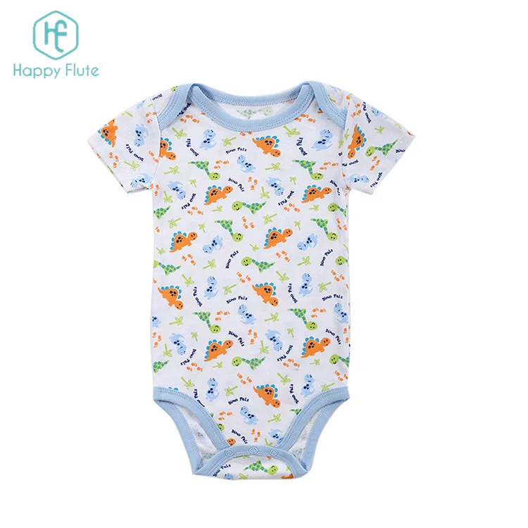 Top Selling Soft Promotion Stripe Custom Printed Baby Romper 12 Months