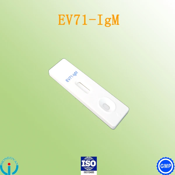 rapid test antibody enterovirus 71 EV71 IgM cassette/device blood testing reagent