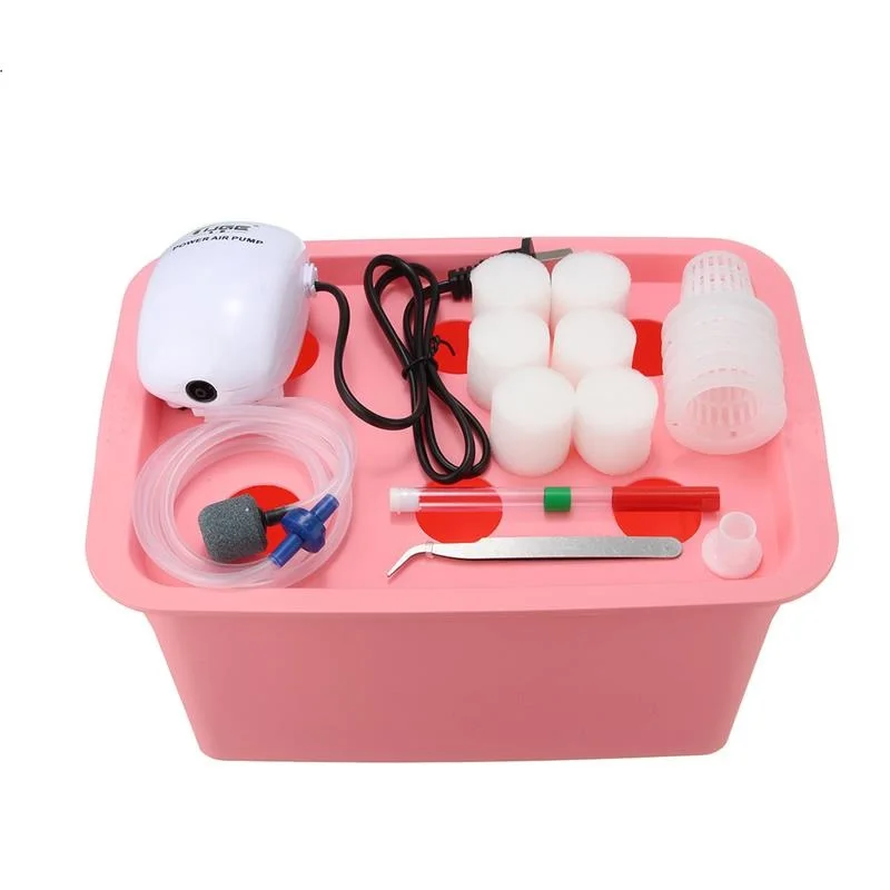 Indoor Hydroponics System Grower Kit DWC Hydroponic SystemNon-transparent DIY Watering Plant Cloner Kit,