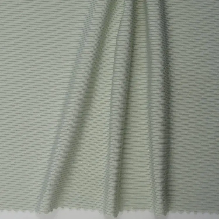 Textured polyamide elastane fabric rib knit fabric for lingerie bra