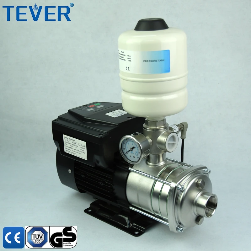 CONSTANT PRESSURE WATER SUPPLY horizontal multistage centrifugal water pump with inverter