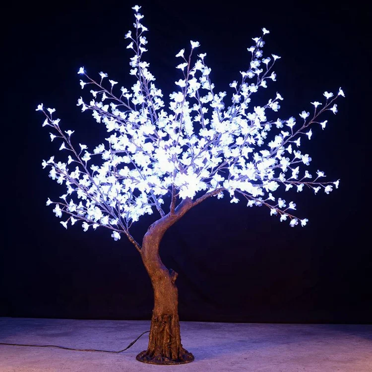 
2m Best quality indoor artificial led sakura tree light 